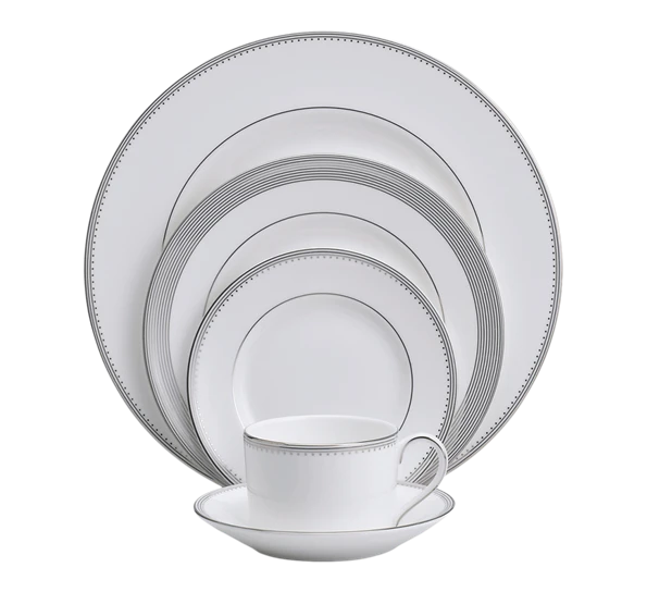 Wedgwood Grosgrain Espressokopp Med Skål 8 Cl 4 Wedgwood Grosgrain Espressokopp Med Skål 8 Cl - Bilde 2