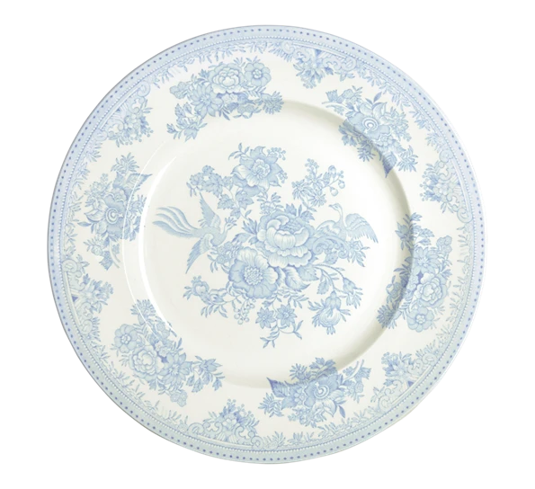 Burleigh Blue Asiatic Pheasants Tallerken 25 Cm 3 Burleigh Blue Asiatic Pheasants Tallerken 25 Cm