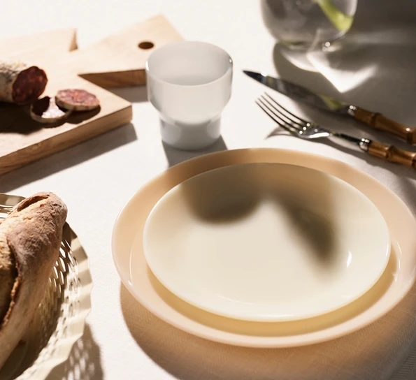 Lucie Kaas Milk Asjett 20,5 Cm Almond 4 Lucie Kaas Milk Asjett 20,5 Cm Almond - Bilde 2