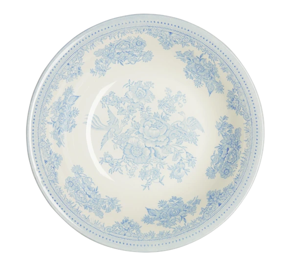 Burleigh Blue Asiatic Pheasants Tallerken Dyp 20,5 Cm 3 Burleigh Blue Asiatic Pheasants Tallerken Dyp 20,5 Cm