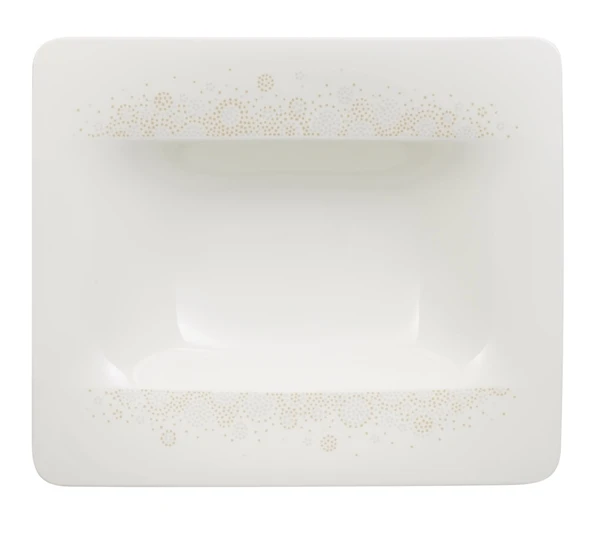Villeroy & Boch Modern Grace Grey Tallerken Dyp 24x24 Cm 3 Villeroy & Boch Modern Grace Grey Tallerken Dyp 24x24 Cm