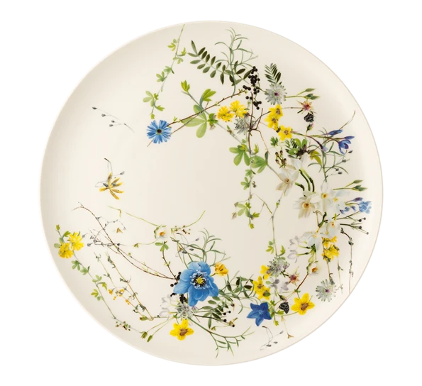 Rosenthal Fleurs Des Alpes Dekketallerken 32 Cm 3 Rosenthal Fleurs Des Alpes Dekketallerken 32 Cm