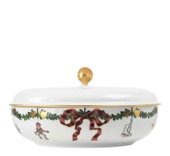 Royal Copenhagen Stjerneriflet Jul Lokkefat 21cm