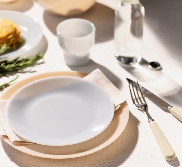 Lucie Kaas Milk Asjett 20,5 Cm Blå Tåke 4 Lucie Kaas Milk Asjett 20,5 Cm Blå Tåke - Bilde 2