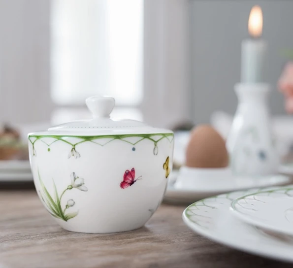 Villeroy & Boch Colourful Spring Sukkerskål Med Lokk 4 Villeroy & Boch Colourful Spring Sukkerskål Med Lokk - Bilde 2