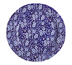 Burleigh Blue Calico Tallerken 26,5 Cm