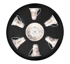 Versace Medusa Gala Espressokopp Med Skål 6 Stk