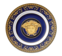 Versace Medusa Blå Asjett 18 Cm