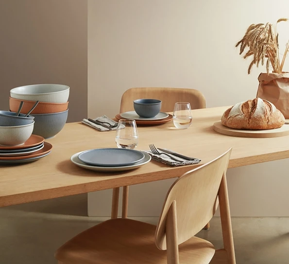 Thomas Clay Sky Tallerken Dyp 28 Cm Blå 4 Thomas Clay Sky Tallerken Dyp 28 Cm Blå - Bilde 2