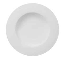 Villeroy & Boch White Pearl Tallerken Dyp 24 Cm