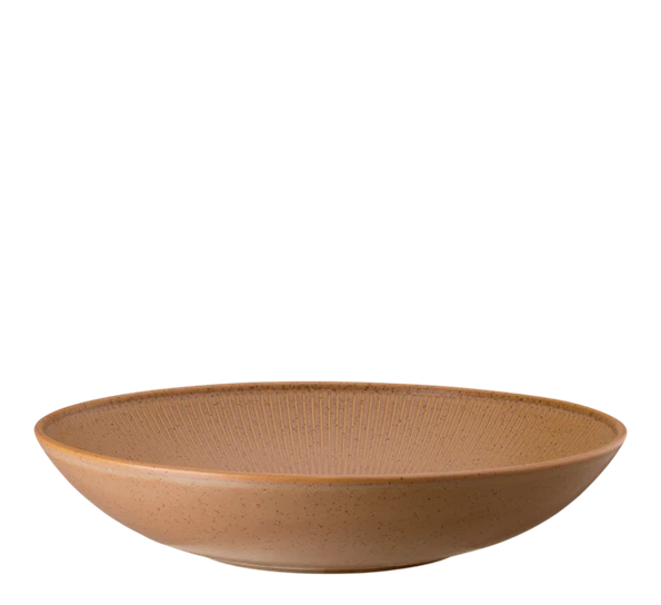 Thomas Clay Earth Tallerken Dyp 28 Cm Lys Brun 3 Thomas Clay Earth Tallerken Dyp 28 Cm Lys Brun