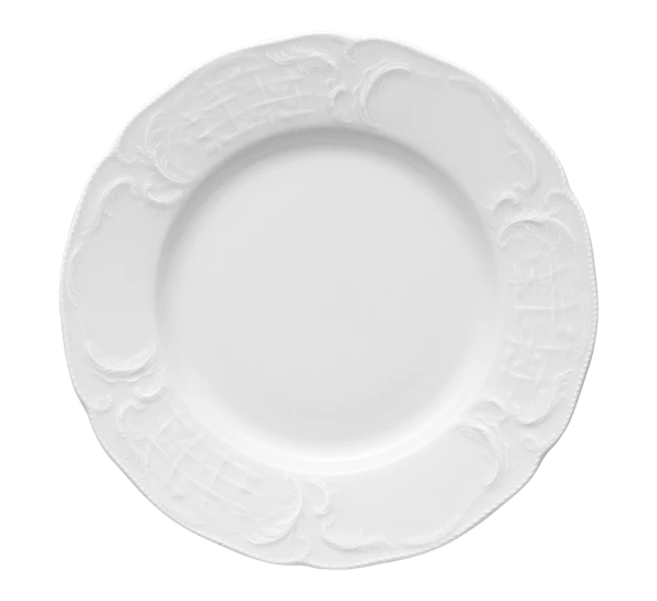 Rosenthal Sanssouci Hvit Tallerken Flat 26 Cm 3 Rosenthal Sanssouci Hvit Tallerken Flat 26 Cm