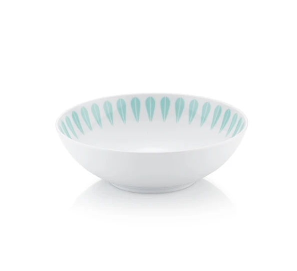 Lucie Kaas Lotus Tallerken Dyp 18 Cm Mintgrønn 3 Lucie Kaas Lotus Tallerken Dyp 18 Cm Mintgrønn