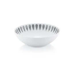 Lucie Kaas Lotus Tallerken Dyp 18 Cm Grå