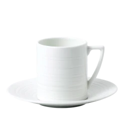 Wedgwood JC Strata Espressokopp Med Skål