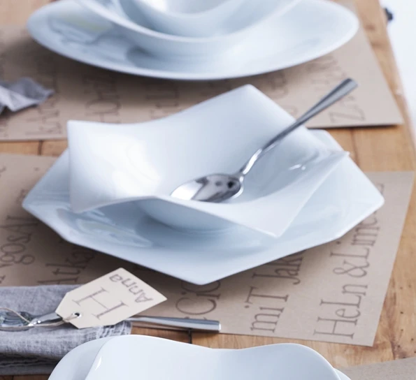 Rosenthal A La Carte Origami Tallerken Flat 30 Cm 4 Rosenthal A La Carte Origami Tallerken Flat 30 Cm - Bilde 2