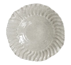 Jars Céramistes Dashi Tallerken Dyp 25,5 Cm Quartz Craquelé