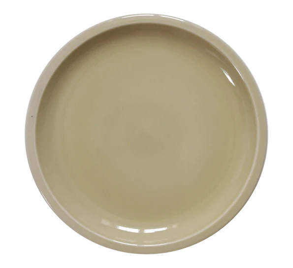 Jars Céramistes Cantine Tallerken 26,5 Cm Vert Argile 3 Jars Céramistes Cantine Tallerken 26,5 Cm Vert Argile