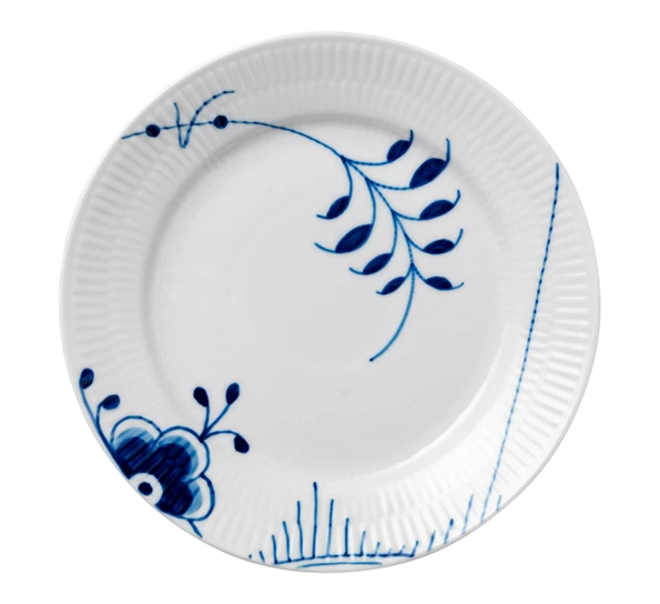 Royal Copenhagen Blå Mega Riflet Asjett 19 Cm Dekor 2 3 Royal Copenhagen Blå Mega Riflet Asjett 19 Cm Dekor 2