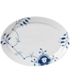Royal Copenhagen Blå Mega Riflet Tallerken Oval 28 Cm 2 Royal Copenhagen Blå Mega Riflet Tallerken Oval 28 Cm -Villeroy & Boch Butikk bla mega riflet tallerken oval 28cm2