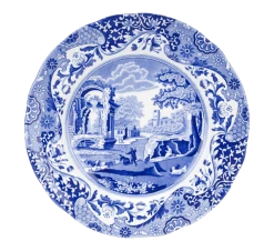 Spode Blue Italian Tallerken Flat 23 Cm