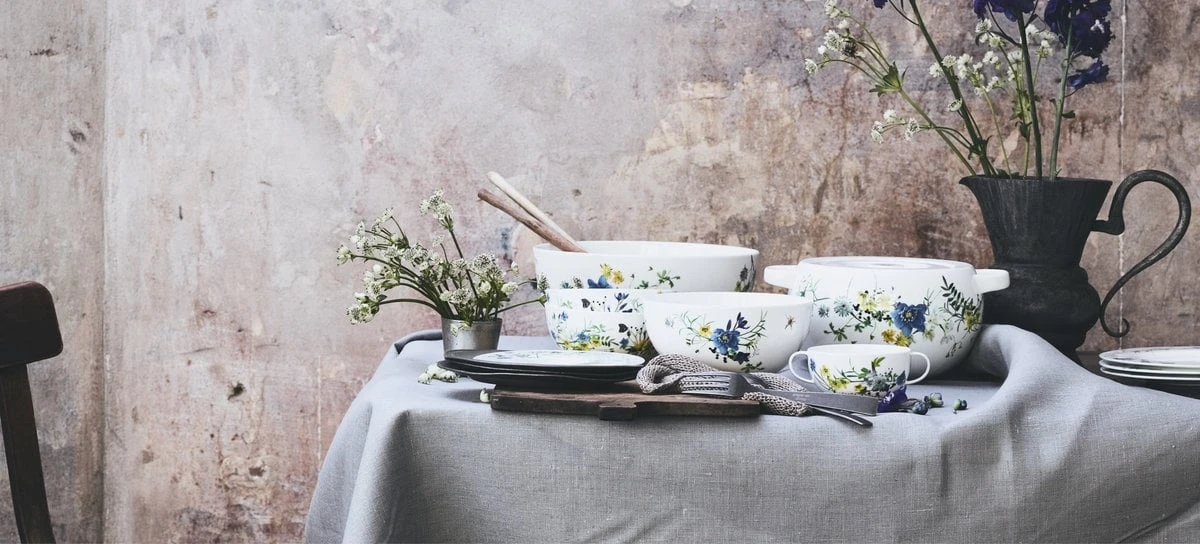 Rosenthal Fleurs Des Alpes Sukkerskål Med Lokk 5 Rosenthal Fleurs Des Alpes Sukkerskål Med Lokk - Bilde 3