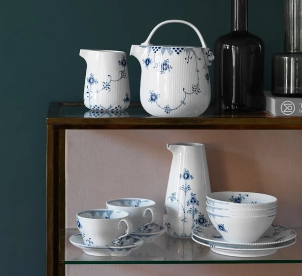 Royal Copenhagen Blue Elements Tallerken 22 Cm 4 Royal Copenhagen Blue Elements Tallerken 22 Cm - Bilde 2