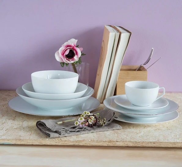 Rosenthal TAC Platinum Asjett 16 Cm 4 Rosenthal TAC Platinum Asjett 16 Cm - Bilde 2