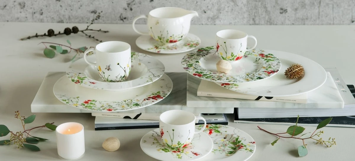 Rosenthal Fleurs Sauvages Tallerken Flat Coupe 27 Cm 5 Rosenthal Fleurs Sauvages Tallerken Flat Coupe 27 Cm - Bilde 3