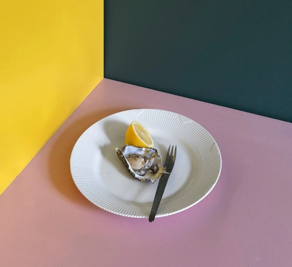 Royal Copenhagen White Elements Tallerken Flat 26 Cm 4 Royal Copenhagen White Elements Tallerken Flat 26 Cm - Bilde 2