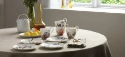 Royal Copenhagen Flora Frokostkrus Rhododendron 33 Cl 7 Royal Copenhagen Flora Frokostkrus Rhododendron 33 Cl -Villeroy & Boch Butikk flora20high20handle20cup203320cl plate201920cm
