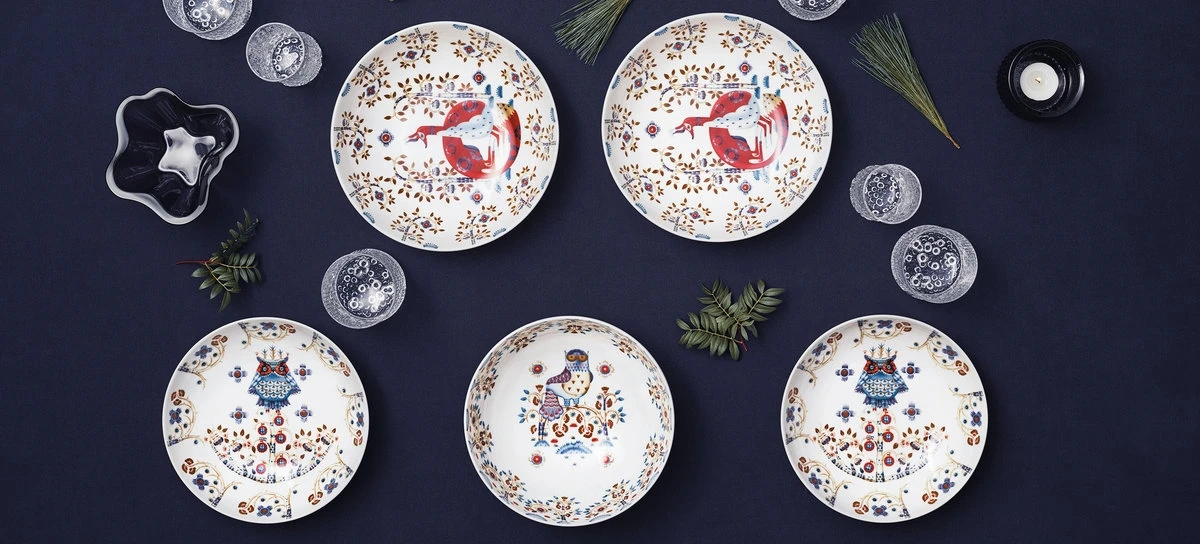 Iittala Taika Hvit Tallerken Flat 27 Cm 6 Iittala Taika Hvit Tallerken Flat 27 Cm - Bilde 4