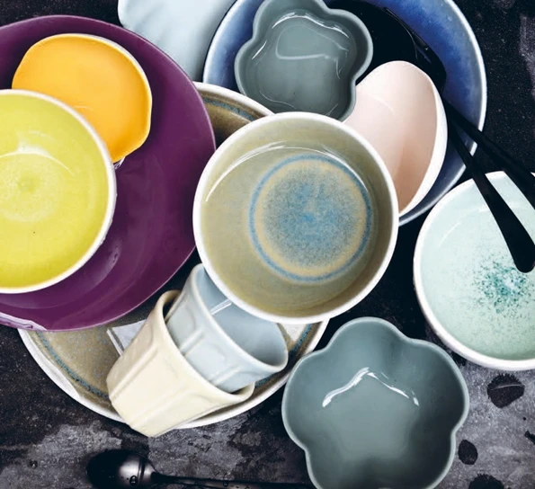 Jars Céramistes Sharing Kopp 12 Cl Bleu Satiné 4 Jars Céramistes Sharing Kopp 12 Cl Bleu Satiné - Bilde 2