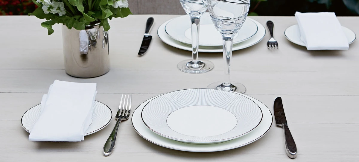 Wedgwood JC Pinstripe Tallerken Dyp 22 Cm 6 Wedgwood JC Pinstripe Tallerken Dyp 22 Cm - Bilde 4