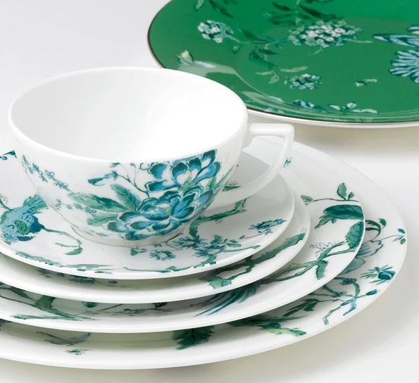 Wedgwood JC Chinoiserie Hvit Tekopp Under 0,23 4 Wedgwood JC Chinoiserie Hvit Tekopp Under 0,23 - Bilde 2