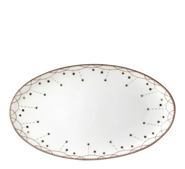 Wik & Walsøe Julemorgen Asjett Oval 20 Cm 3 Wik & Walsøe Julemorgen Asjett Oval 20 Cm