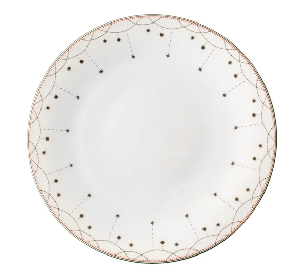 Wik & Walsøe Julemorgen Tallerken Flat 25 Cm 3 Wik & Walsøe Julemorgen Tallerken Flat 25 Cm