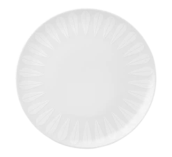 Lucie Kaas Lotus Trends Tallerken Flat 28 Cm Hvit