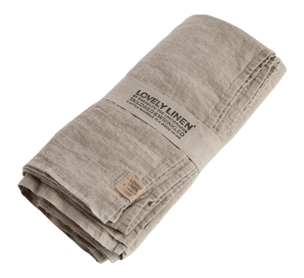Lovely Linen Lovely Linduk 145x300 Cm Natural Beige 2 Lovely Linen Lovely Linduk 145x300 Cm Natural Beige