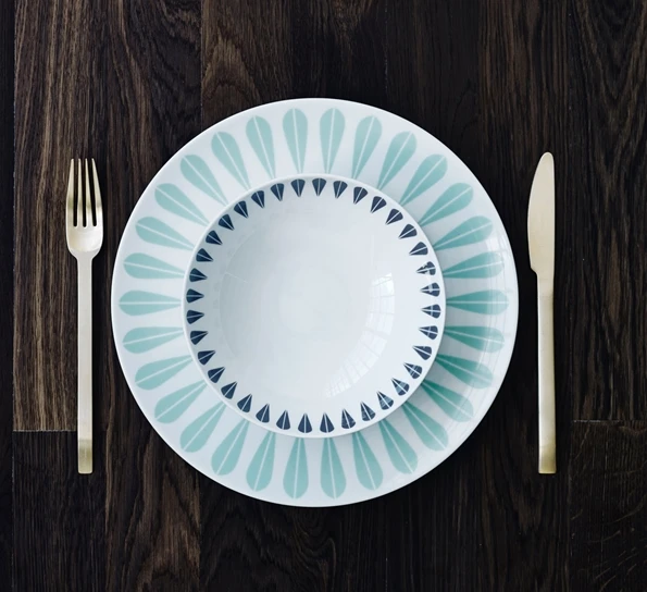 Lucie Kaas Lotus Tallerken Dyp 18 Cm Mintgrønn 4 Lucie Kaas Lotus Tallerken Dyp 18 Cm Mintgrønn - Bilde 2