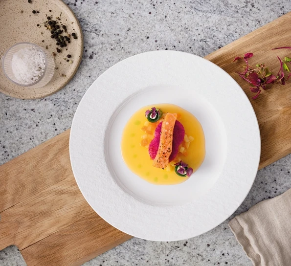 Villeroy & Boch Manufacture Rock Blanc Tallerken 27 Cm 4 Villeroy & Boch Manufacture Rock Blanc Tallerken 27 Cm - Bilde 2