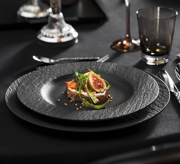 Villeroy & Boch Manufacture Rock Dekketallerken 32 Cm 4 Villeroy & Boch Manufacture Rock Dekketallerken 32 Cm - Bilde 2