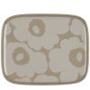 Marimekko Oiva Unikko Asjett 15x12 Cm Hvit Beige 2 Marimekko Oiva Unikko Asjett 15x12 Cm Hvit Beige -Villeroy & Boch Butikk mm 224 unikko plate 15x12 cm 072048 810 fr1