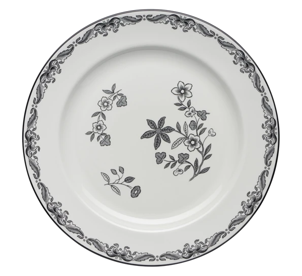 Rörstrand Ostindia Svart Tallerken 27 Cm 3 Rörstrand Ostindia Svart Tallerken 27 Cm