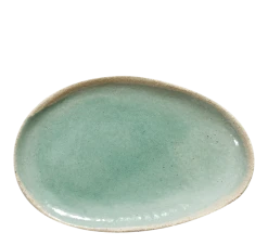 Jars Céramistes Wabi Ovalfat 24x16 Cm Vert