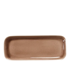 Jars Céramistes Maguelone Sushitallerken 29,5x12 Cm Chataigne