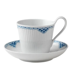 Royal Copenhagen Prinsesse Kaffekopp Med Skål 25 Cl