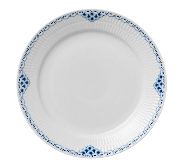 Royal Copenhagen Prinsesse Tallerken Flat 25 Cm 3 Royal Copenhagen Prinsesse Tallerken Flat 25 Cm