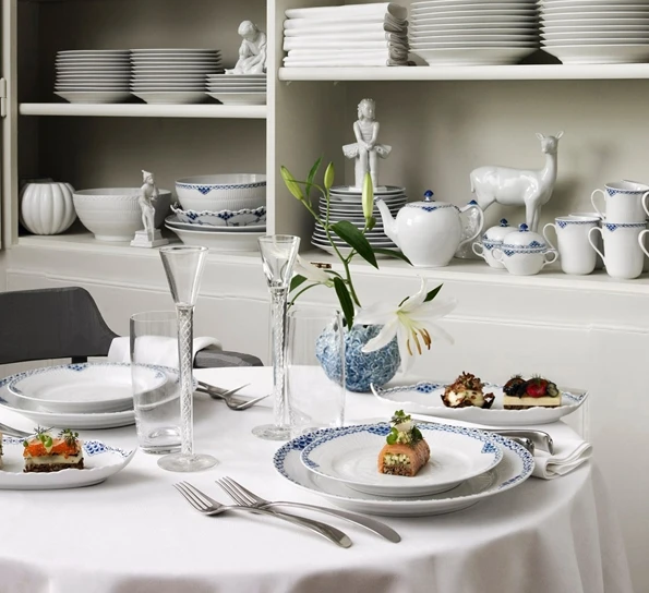 Royal Copenhagen Prinsesse Tallerken Flat 25 Cm 4 Royal Copenhagen Prinsesse Tallerken Flat 25 Cm - Bilde 2