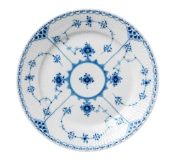 Royal Copenhagen Musselmalt Halvblonde Asjett 22 Cm